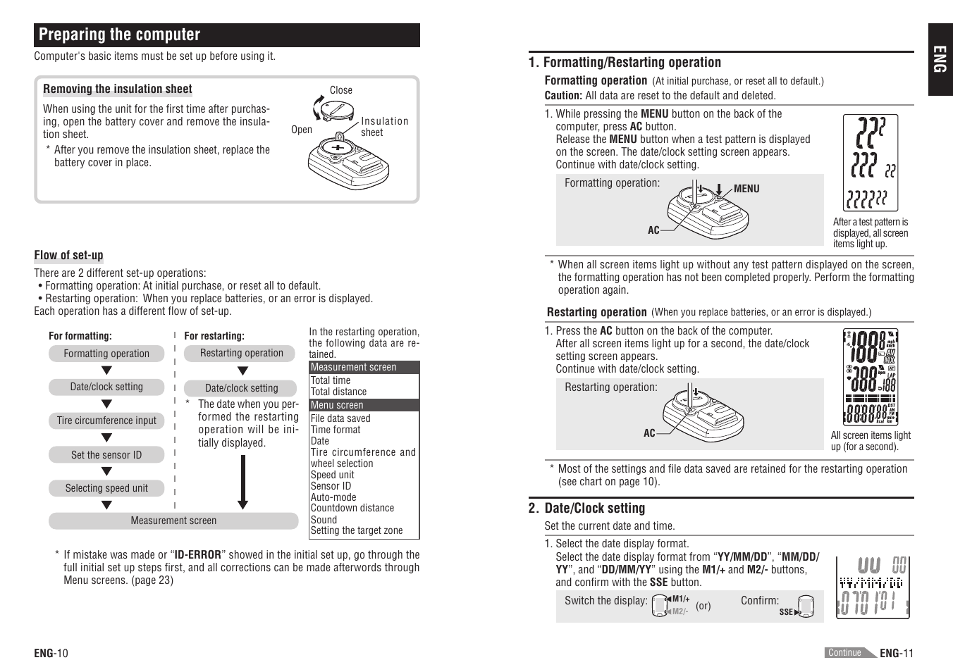 Preparing the computer | CatEye CC-TR300TW [V3] User Manual | Page 6 / 23