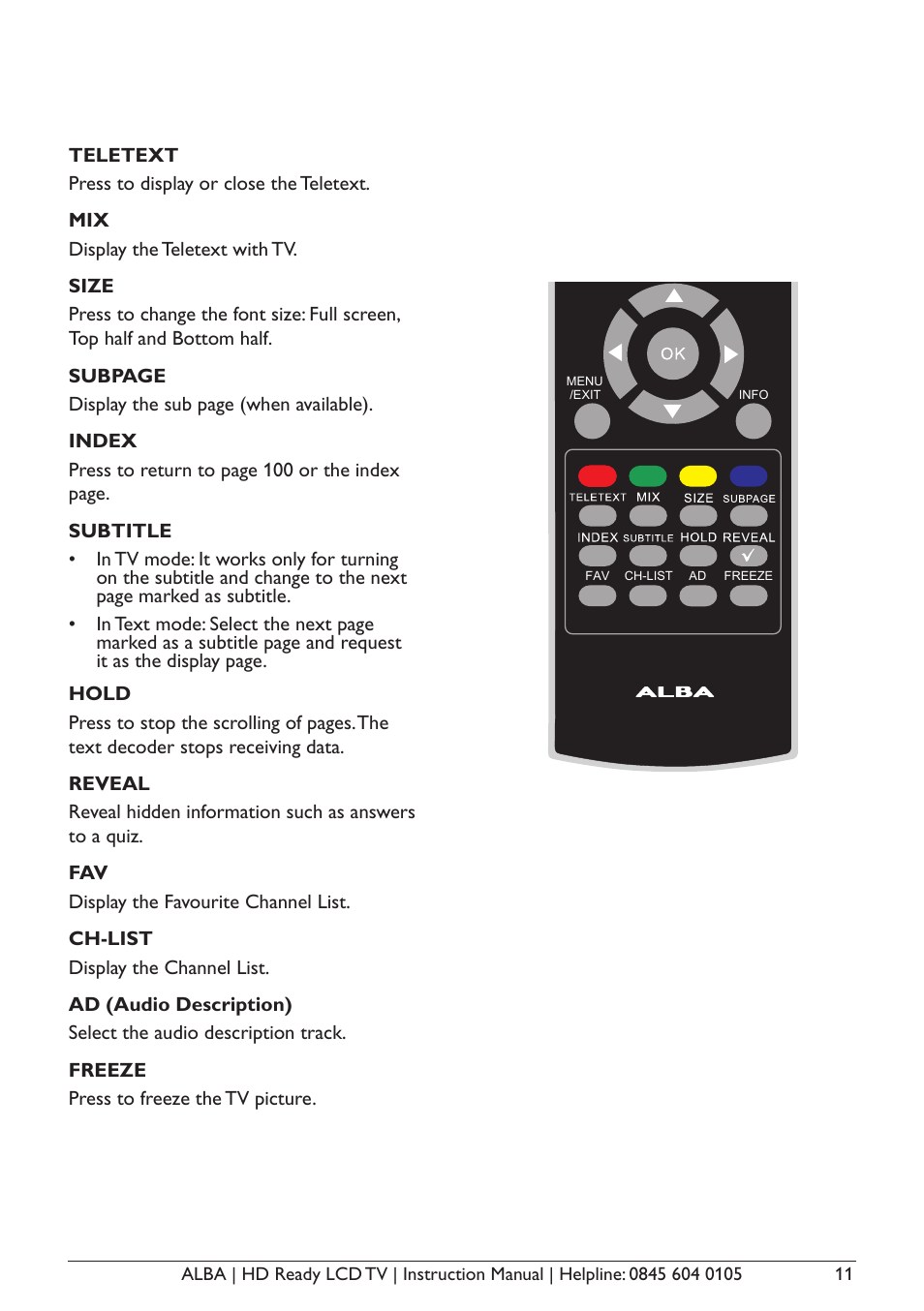 Alba L26M1 User Manual | Page 13 / 40