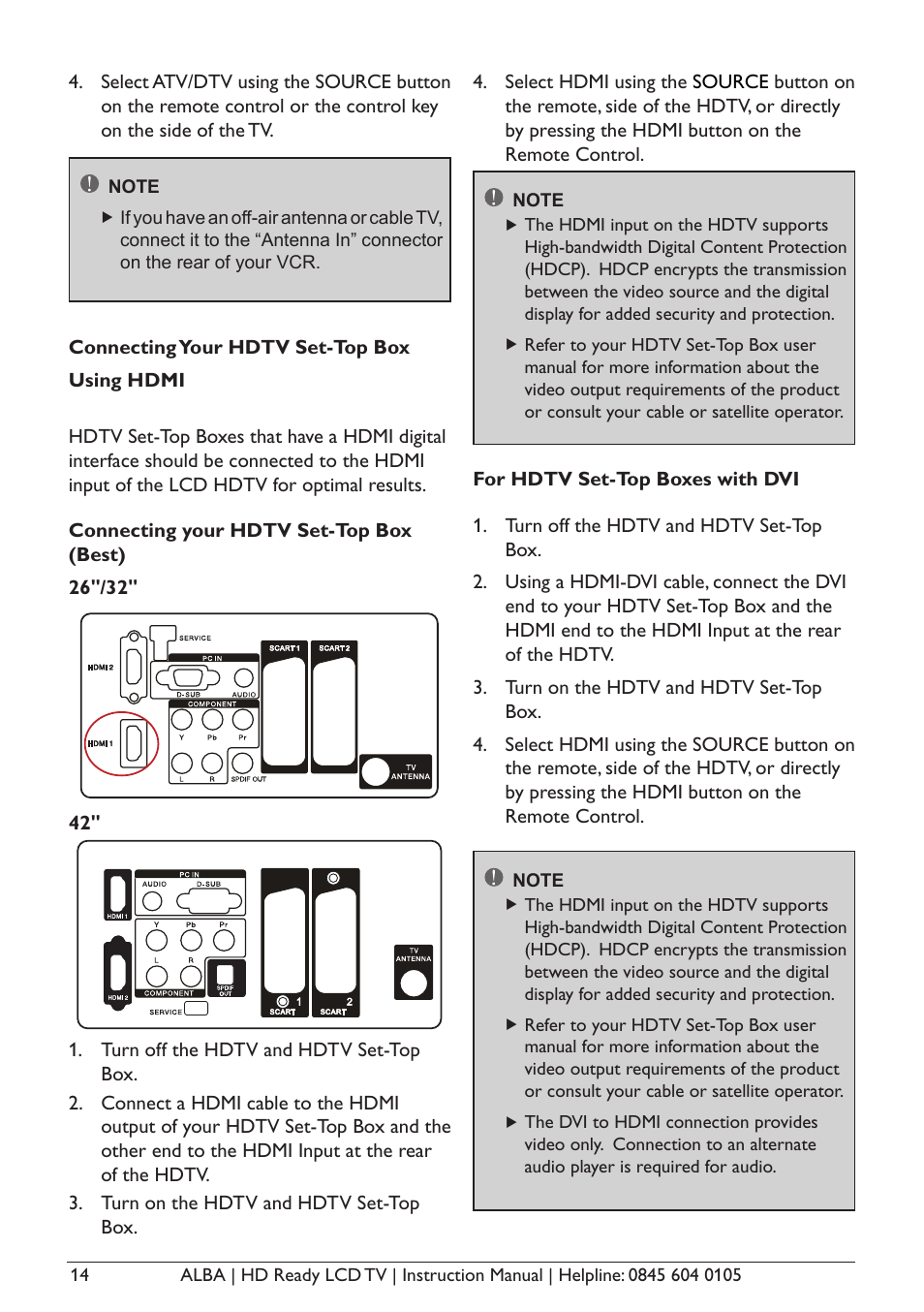 Alba L26M1 User Manual | Page 16 / 40