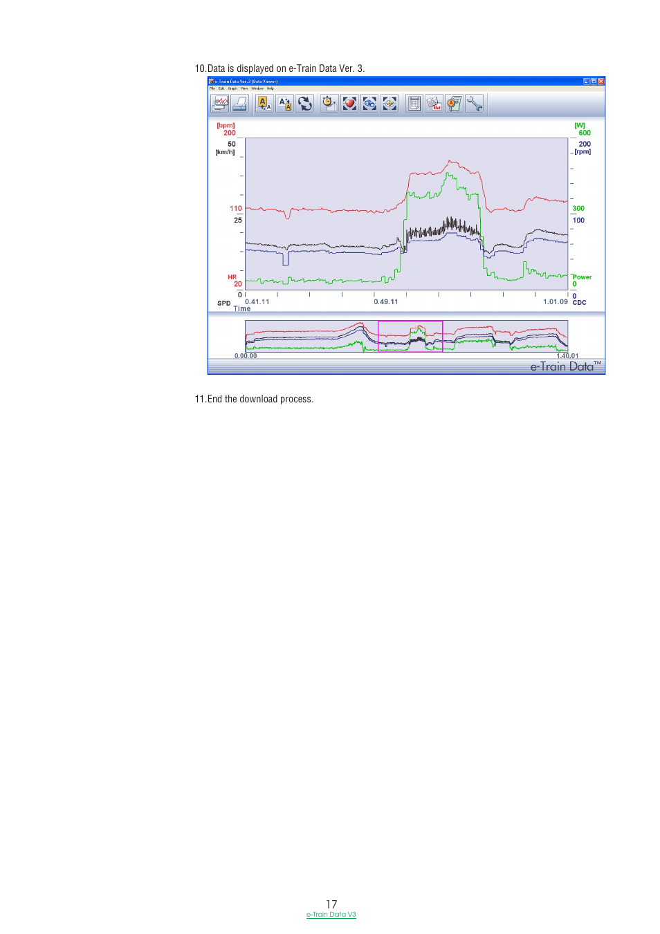 CatEye e-TrainData™ Ver.3 [Power Unit Edition] User Manual | Page 17 / 53