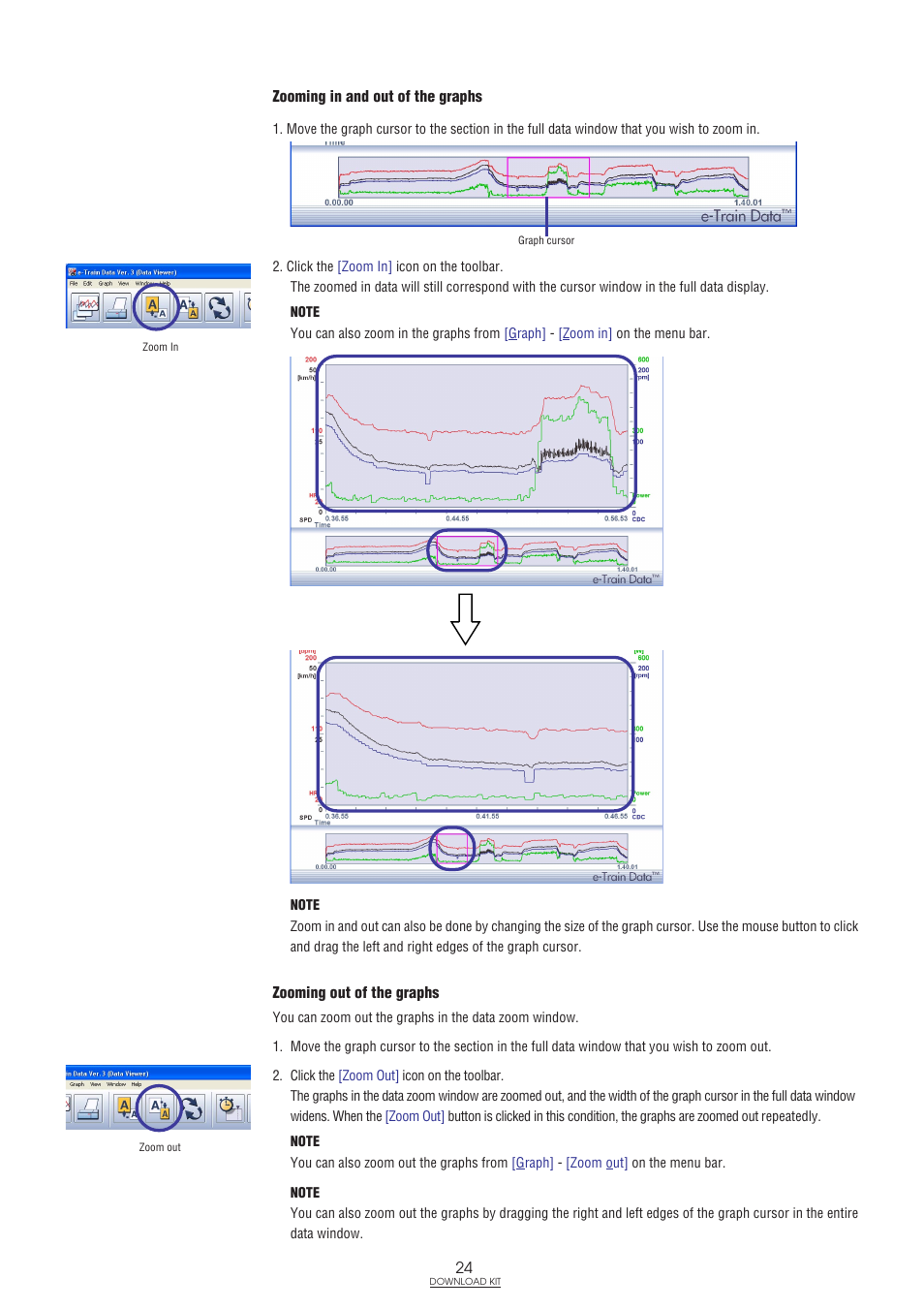CatEye IF-TR100 Download Kit User Manual | Page 24 / 55