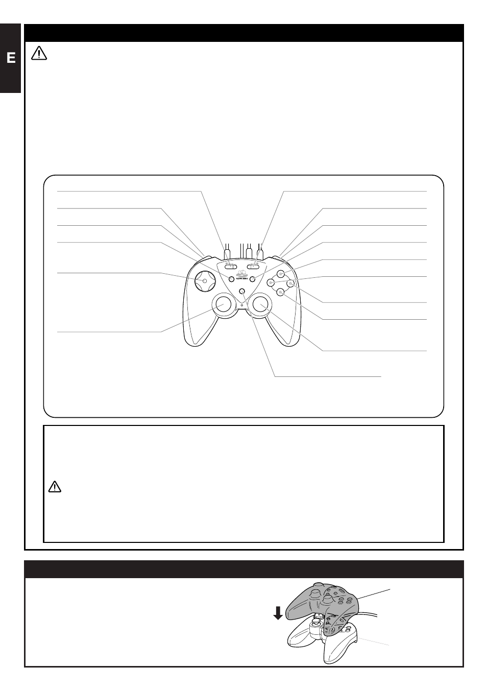 Gamebike controller, Controller cover care, Important | Reference | CatEye GB-100 [Gamebike] User Manual | Page 2 / 4