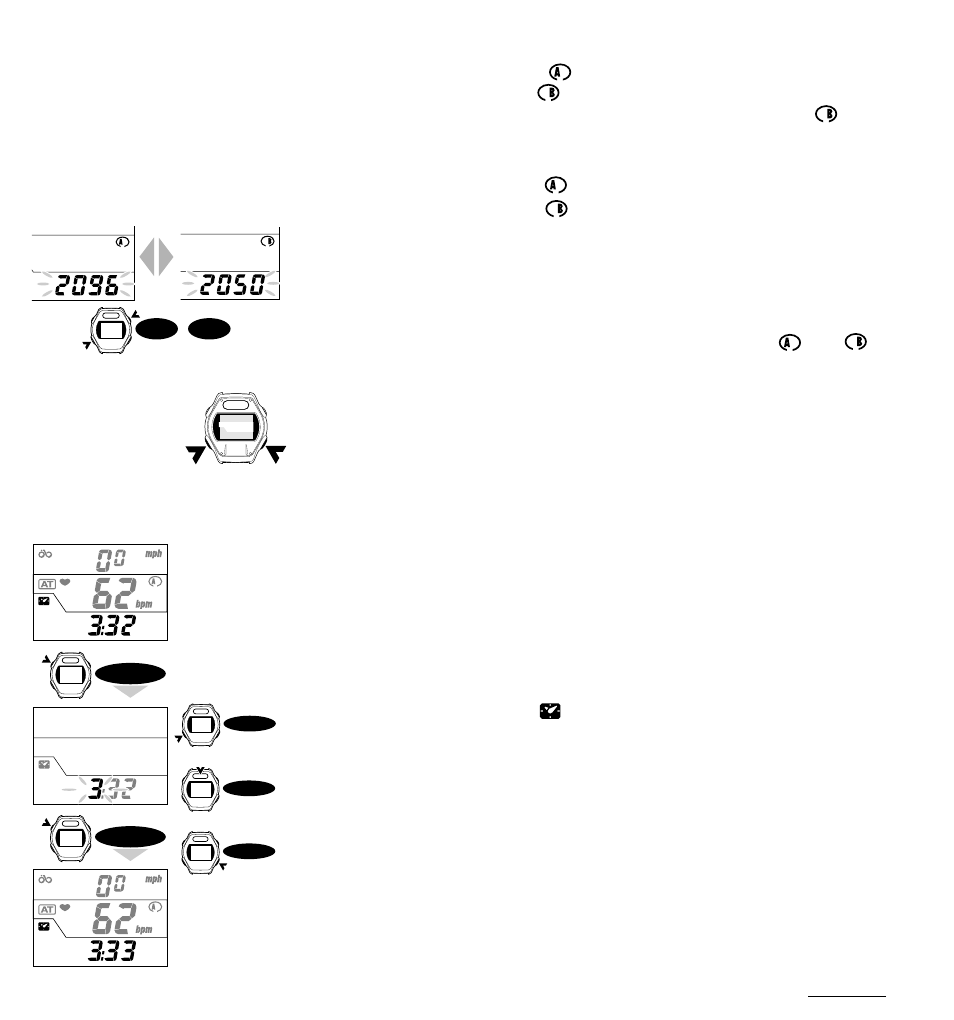 Setting clock time | CatEye MSC 3Dx User Manual | Page 13 / 35