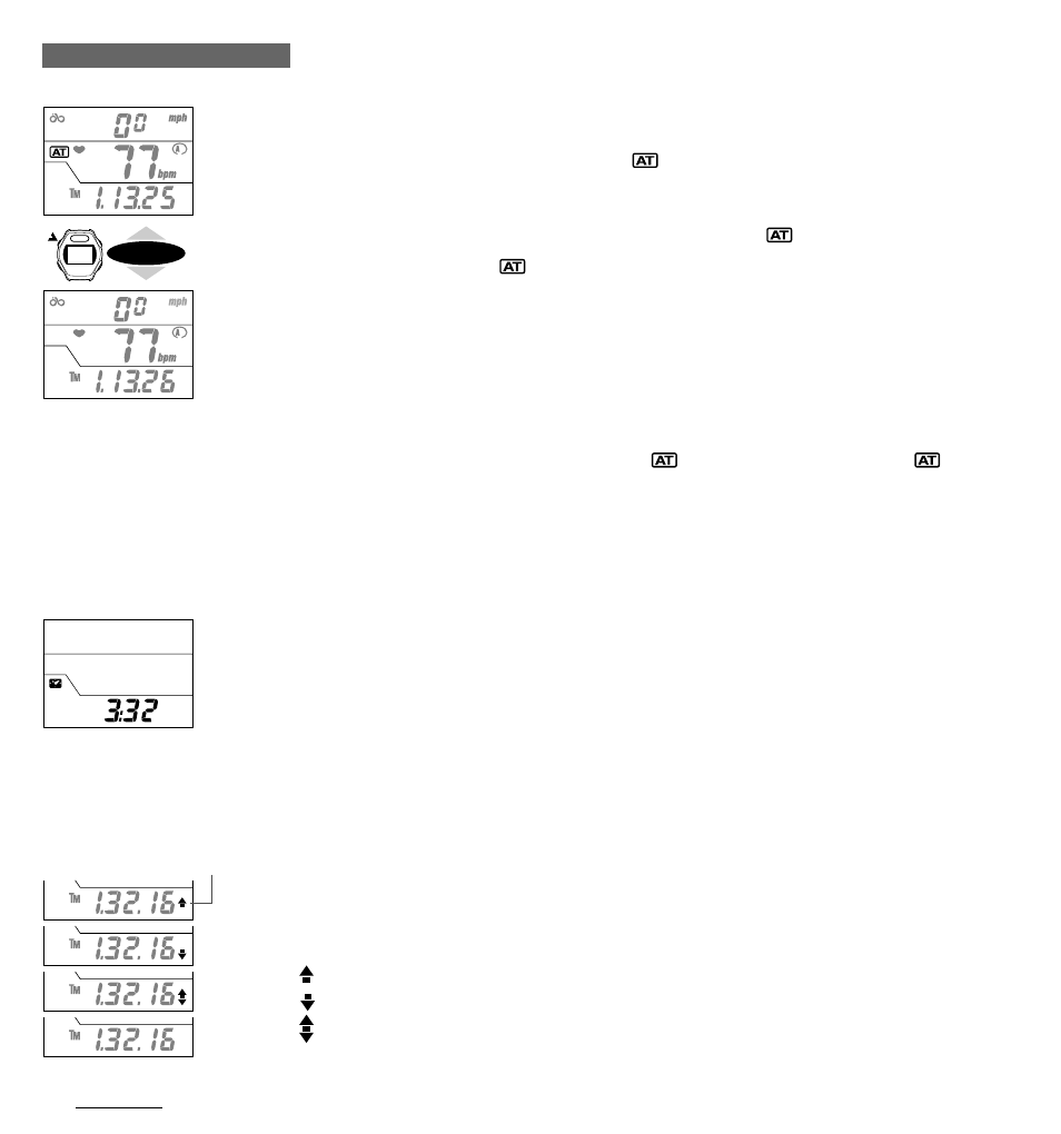 Features, Auto time feature (auto start/stop), Power saving feature | Speed pace feature | CatEye MSC 3Dx User Manual | Page 14 / 35
