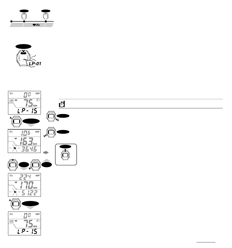 15 lap feature | CatEye MSC 3Dx User Manual | Page 15 / 35