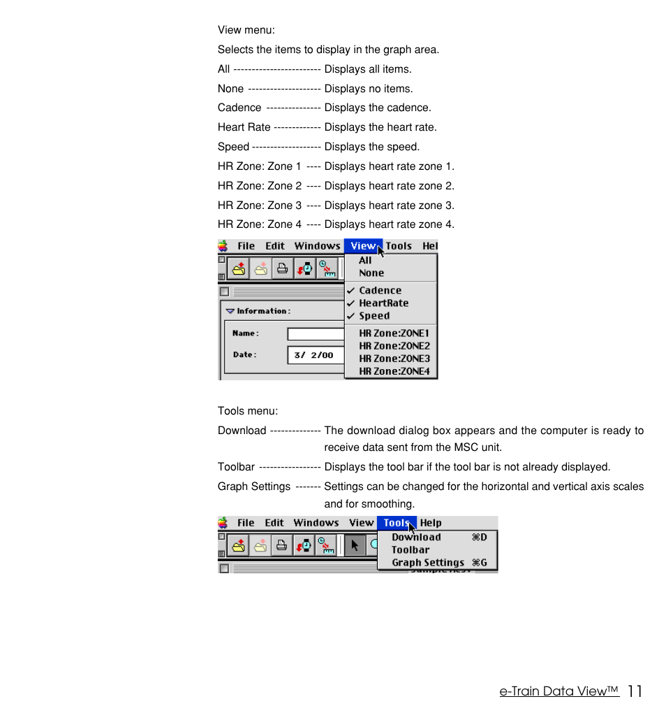 CatEye MSC Series Download Kit User Manual | Page 11 / 36