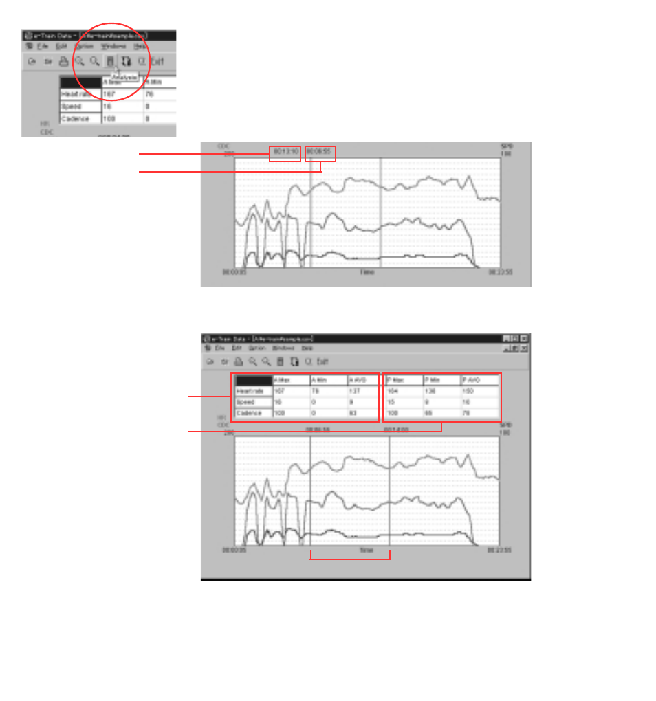 13 viewing a selected interval | CatEye MSC Series Download Kit User Manual | Page 13 / 23