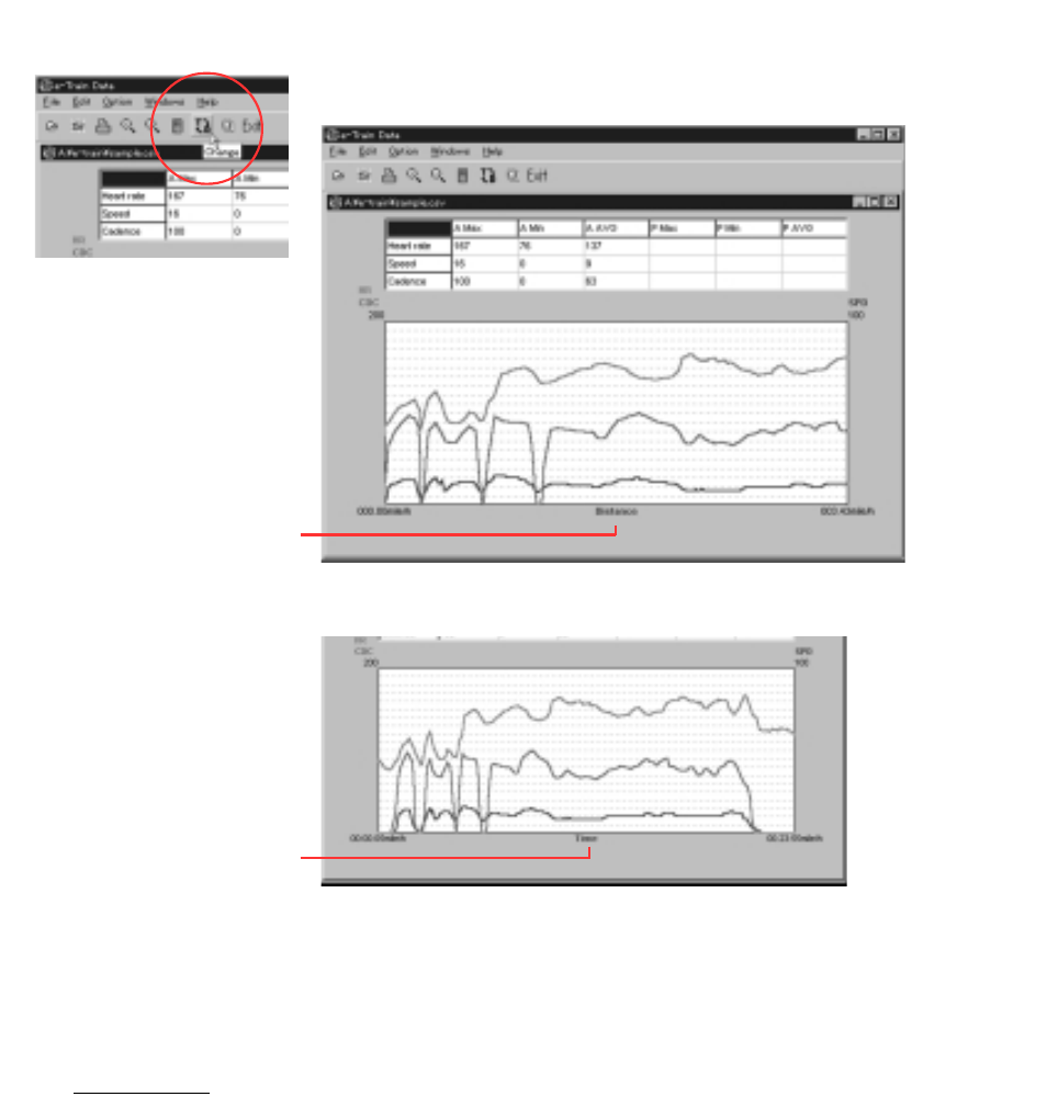 Changing the horizontal axis | CatEye MSC Series Download Kit User Manual | Page 18 / 23