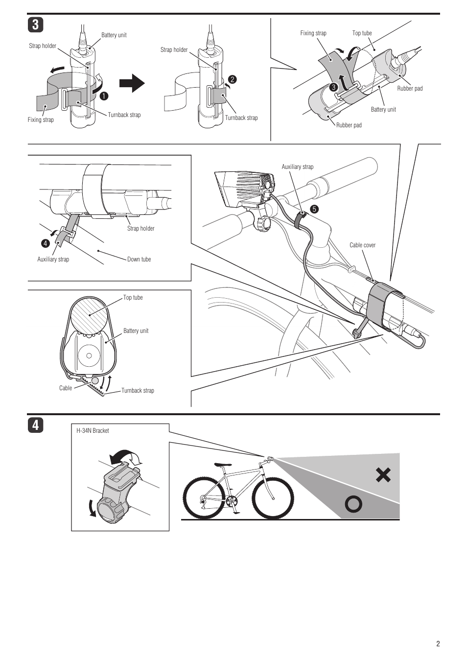 CatEye HL-EL930RC [Sumo 3] User Manual | Page 2 / 5
