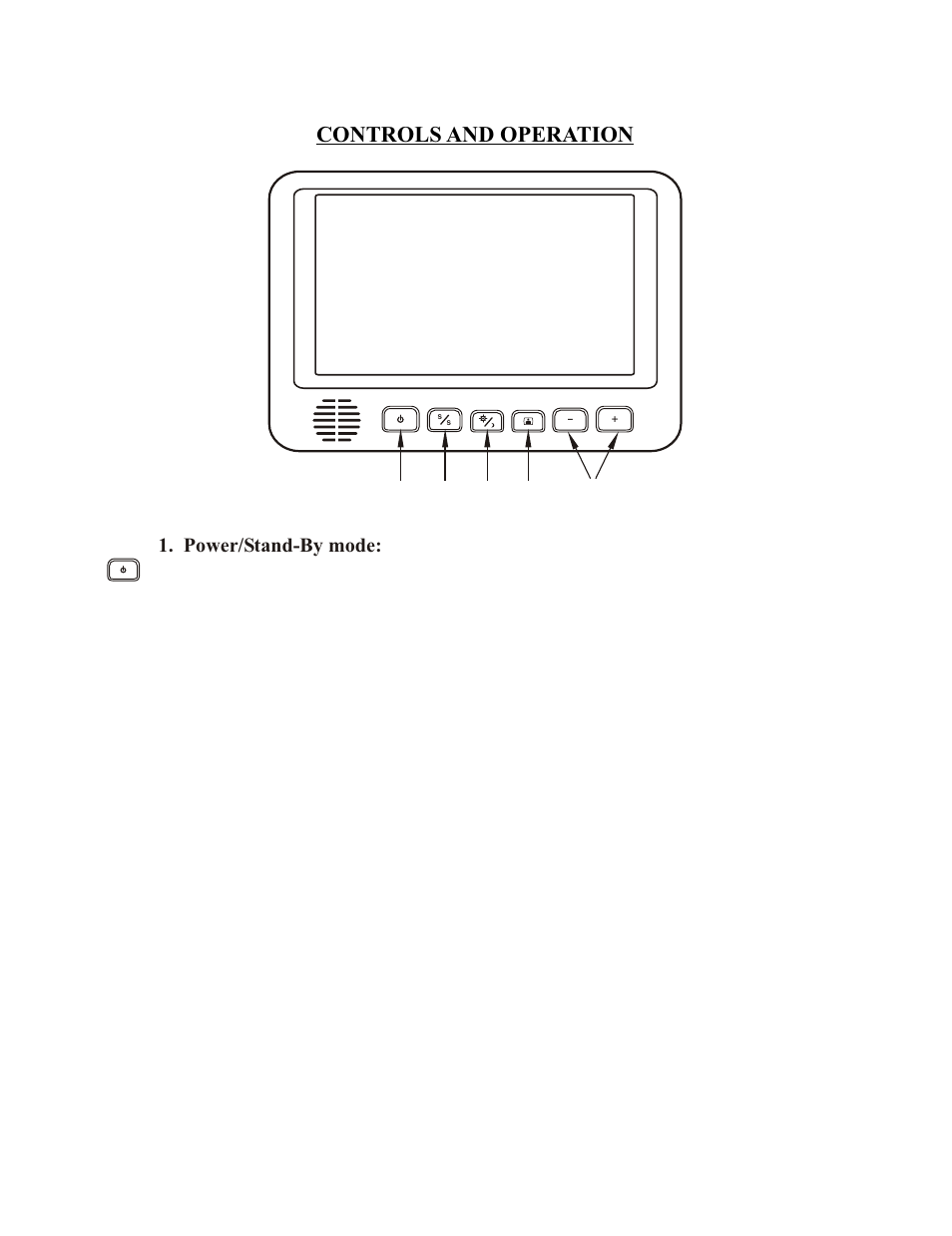 Controls and operation | ASA Electronics AOM703 User Manual | Page 4 / 13