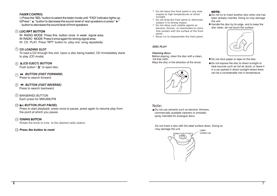 ASA Electronics MS-850 User Manual | Page 3 / 5