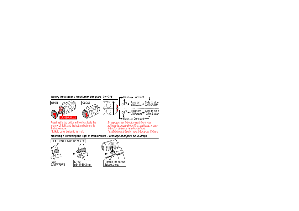 CatEye TL-LD1100 User Manual | 1 page