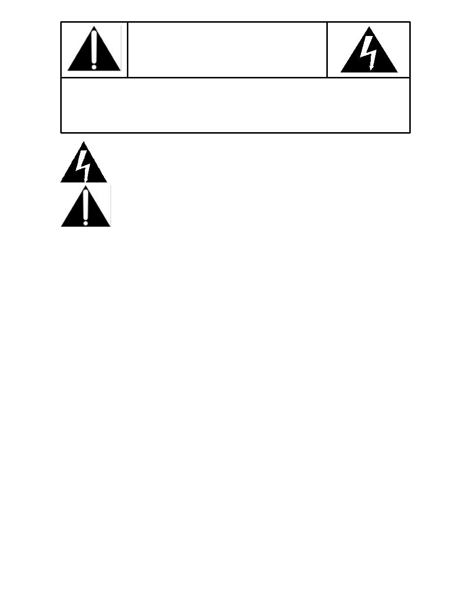 Caution | ASA Electronics AVT-1940 User Manual | Page 2 / 26