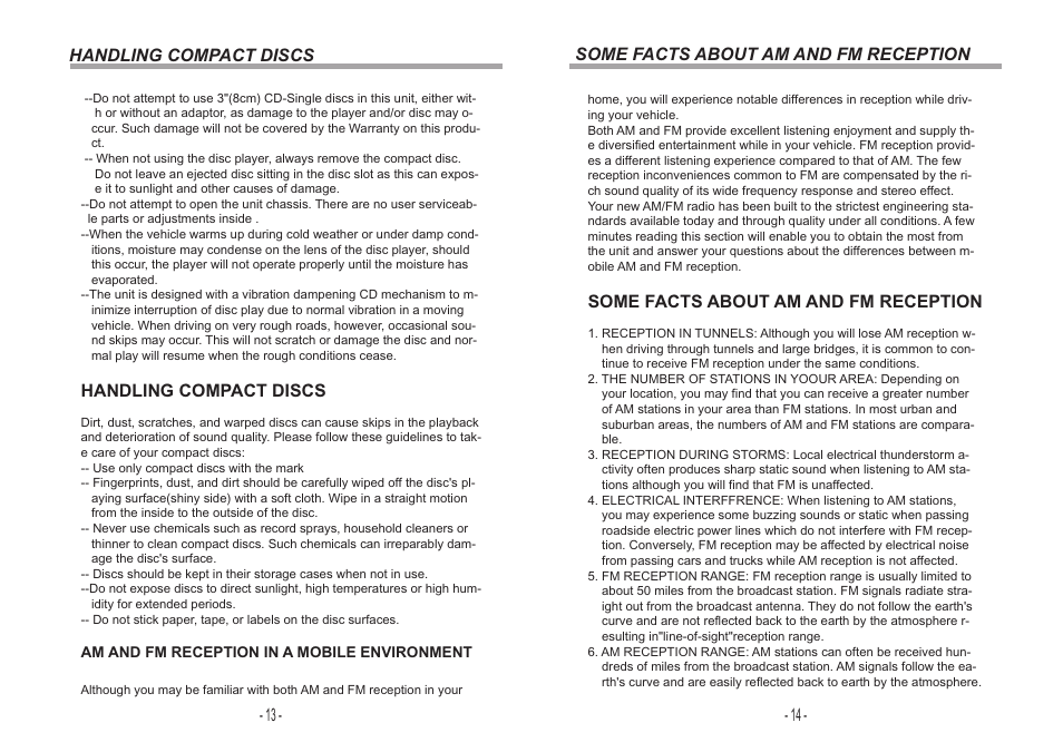Audiovox VR180 User Manual | Page 8 / 10