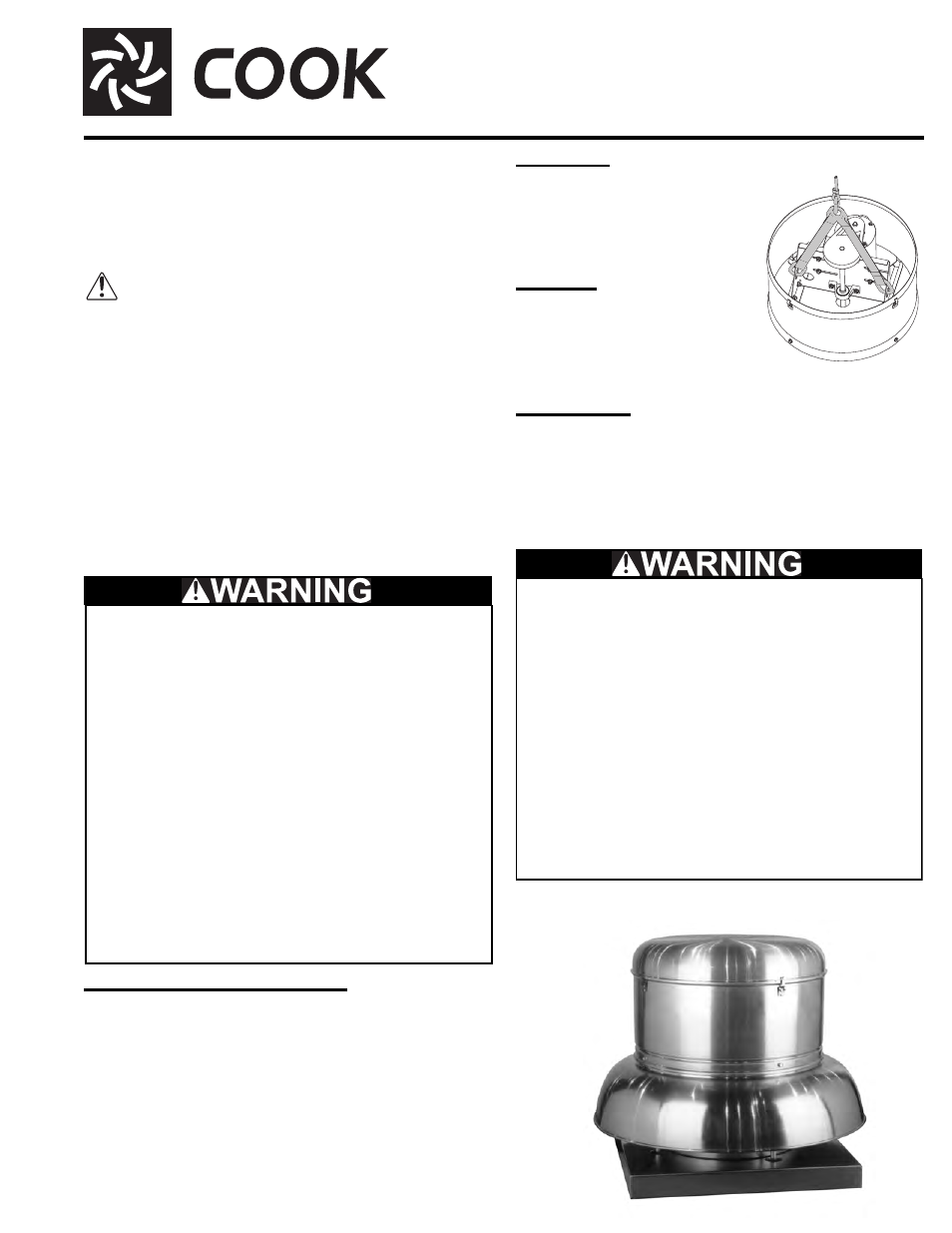 COOK AC User Manual | 12 pages