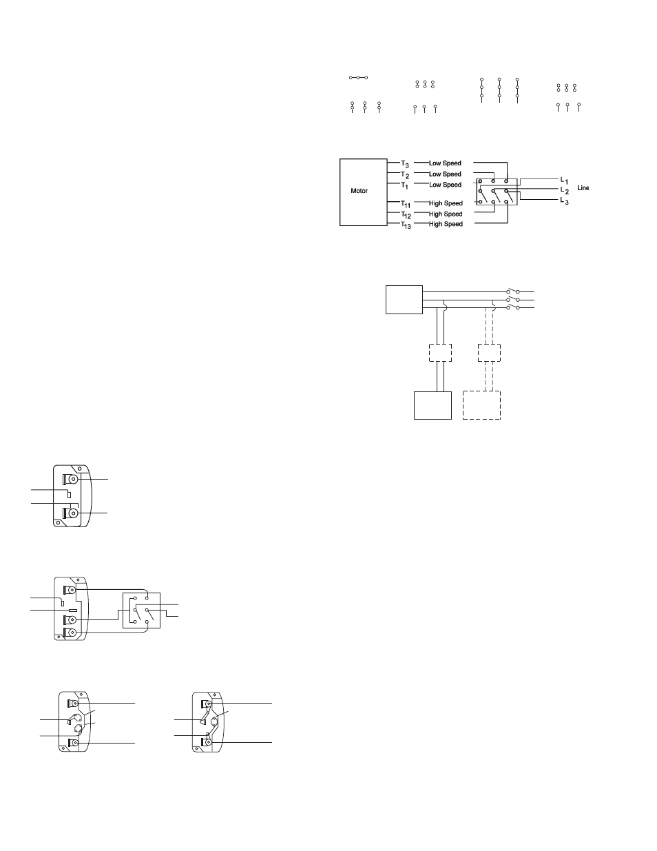 Inspection, Routine inspection, Typical damper motor schematic | COOK ACSC User Manual | Page 2 / 8