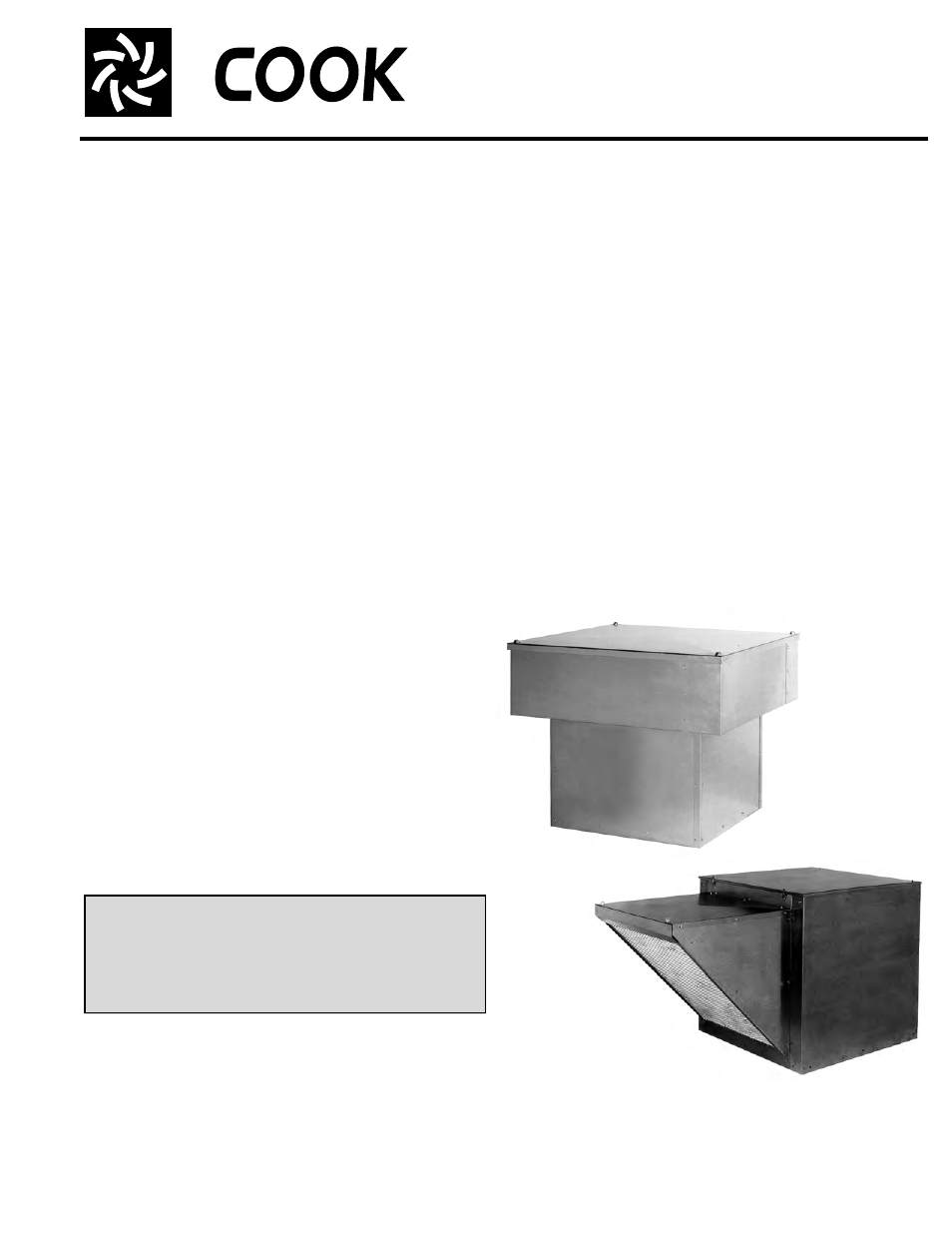 COOK KSP User Manual | 8 pages