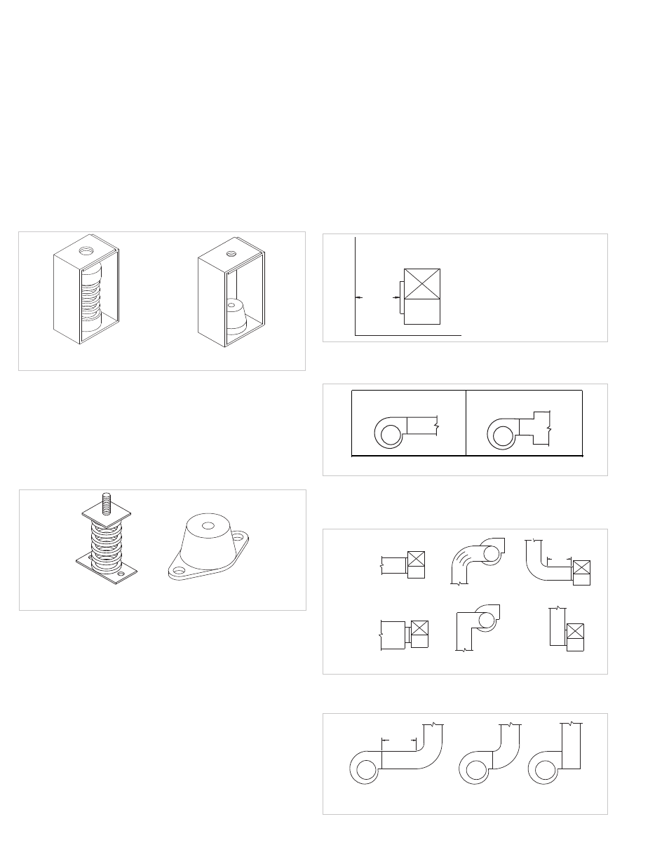 Duct installation, Isolation | COOK FCP User Manual | Page 2 / 8