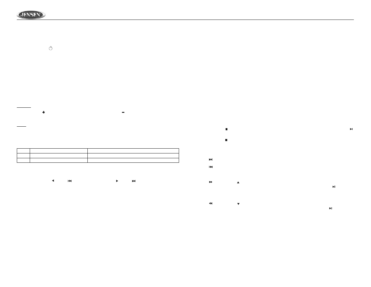 Dv352 basic operation, Disc operation | Jensen Tools DV352 User Manual | Page 8 / 15
