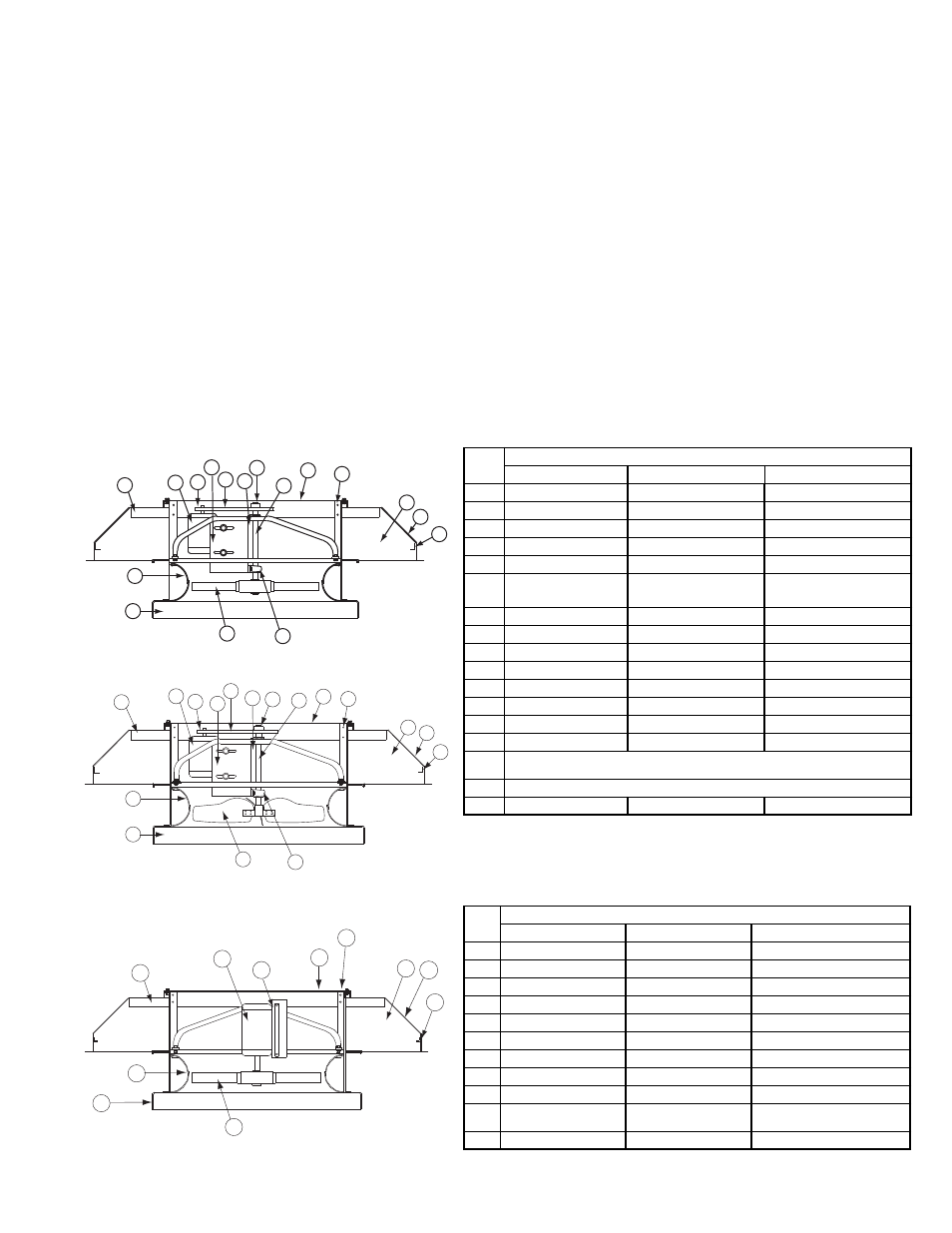 Parts, Troubleshooting, Hee/hes/her parts list | COOK H-Series User Manual | Page 7 / 8