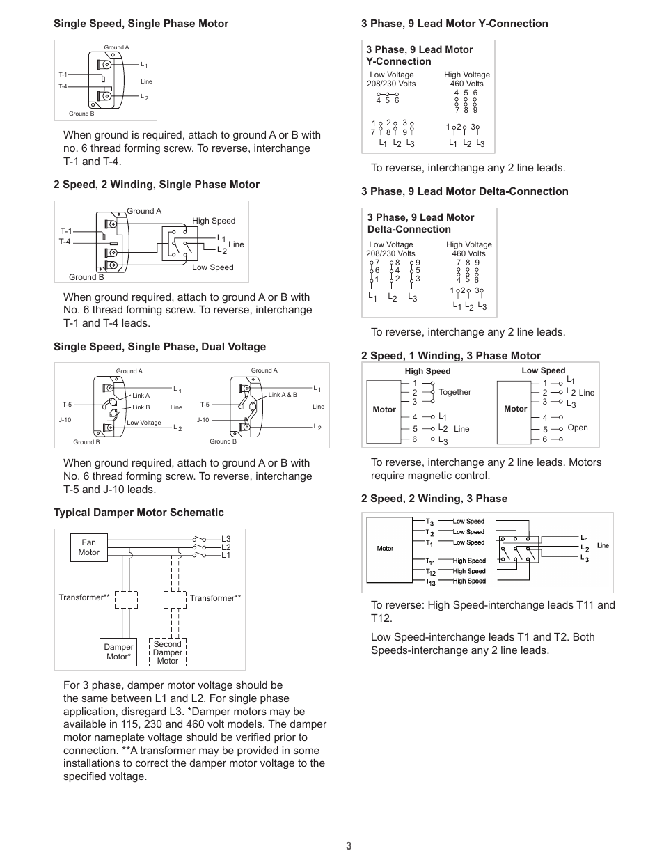 COOK Propeller Wall Fans User Manual | Page 3 / 16