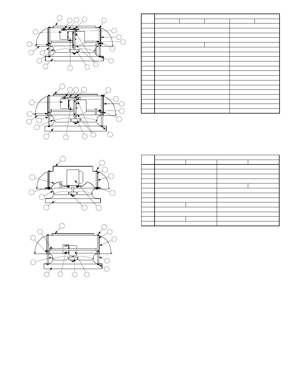 Parts list, Aqb/sep/aqd parts list | COOK ETS User Manual | Page 7 / 8