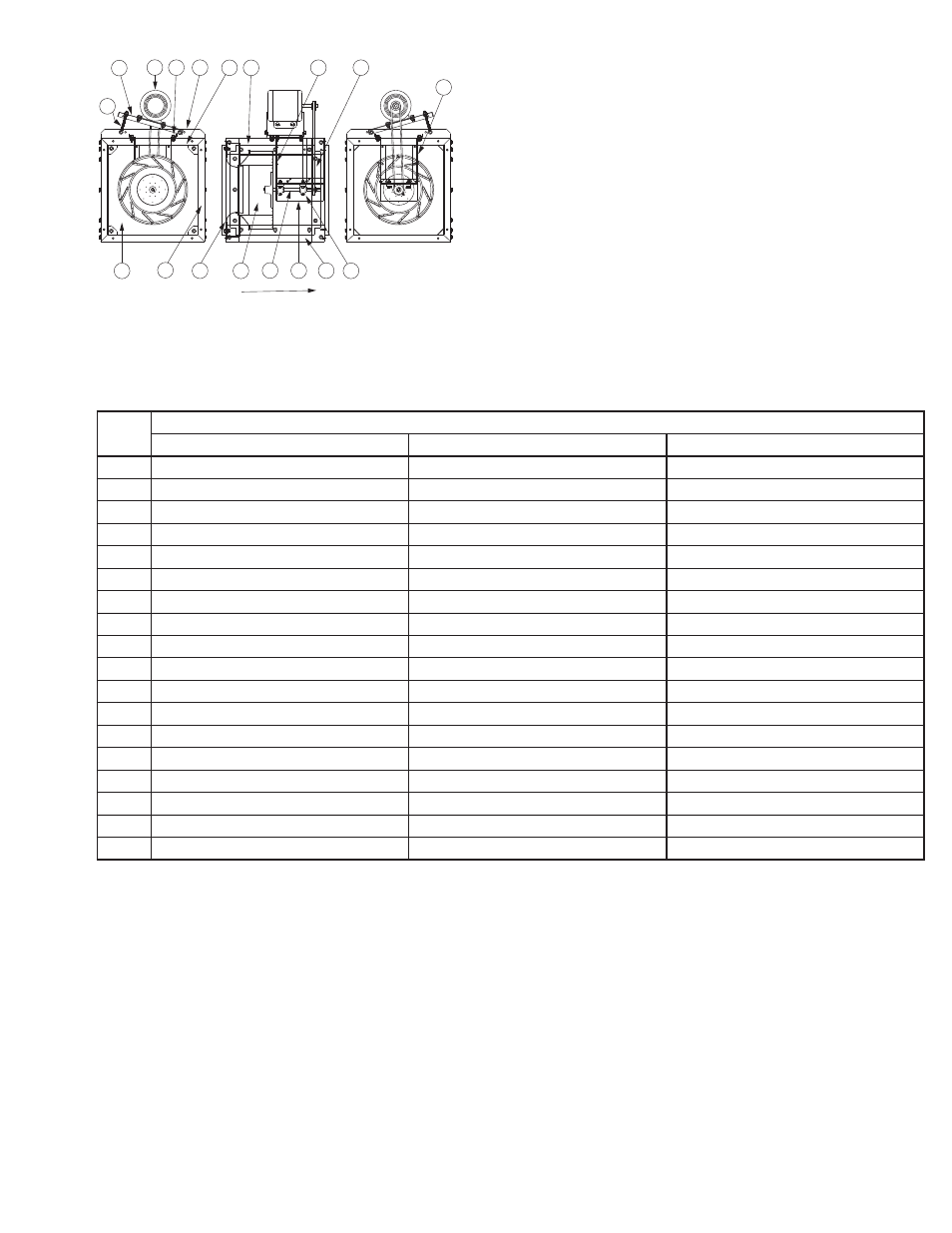 Part, Sqn-b/sqn-hp parts list | COOK SQN User Manual | Page 9 / 12