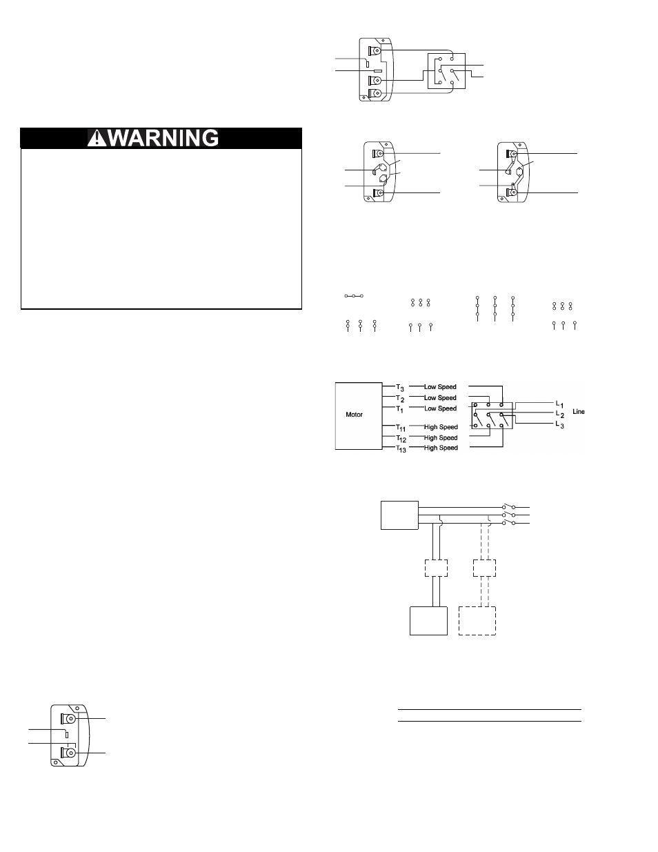 Wiring, Wiring installation, Typical damper motor schematic | Vcrd with shade pole or psc motors | COOK VCR User Manual | Page 2 / 8