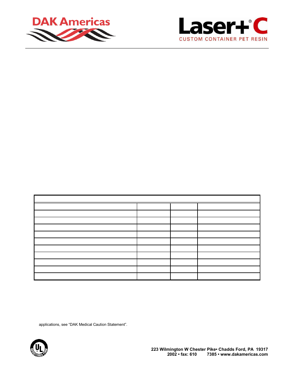 DAK Americas Laser+ C 4800 B66A User Manual | 2 pages