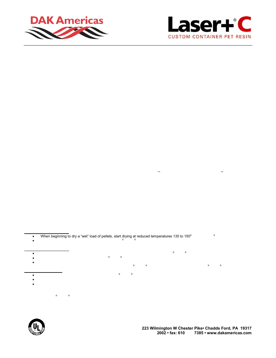 Laser | DAK Americas Laser+ C 4800 B66A User Manual | Page 2 / 2