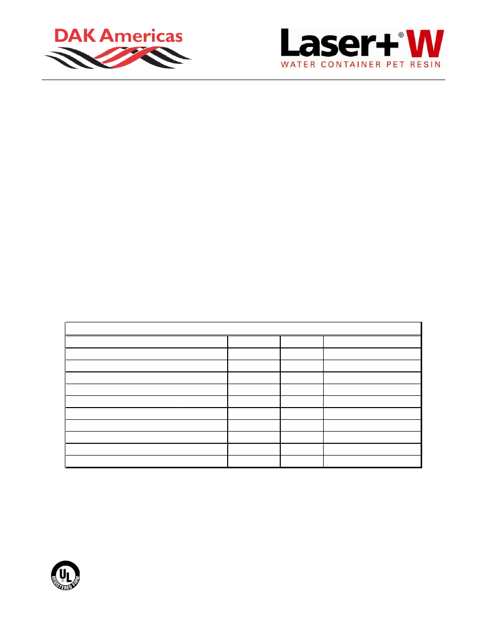 DAK Americas Laser+ W L40A User Manual | 2 pages