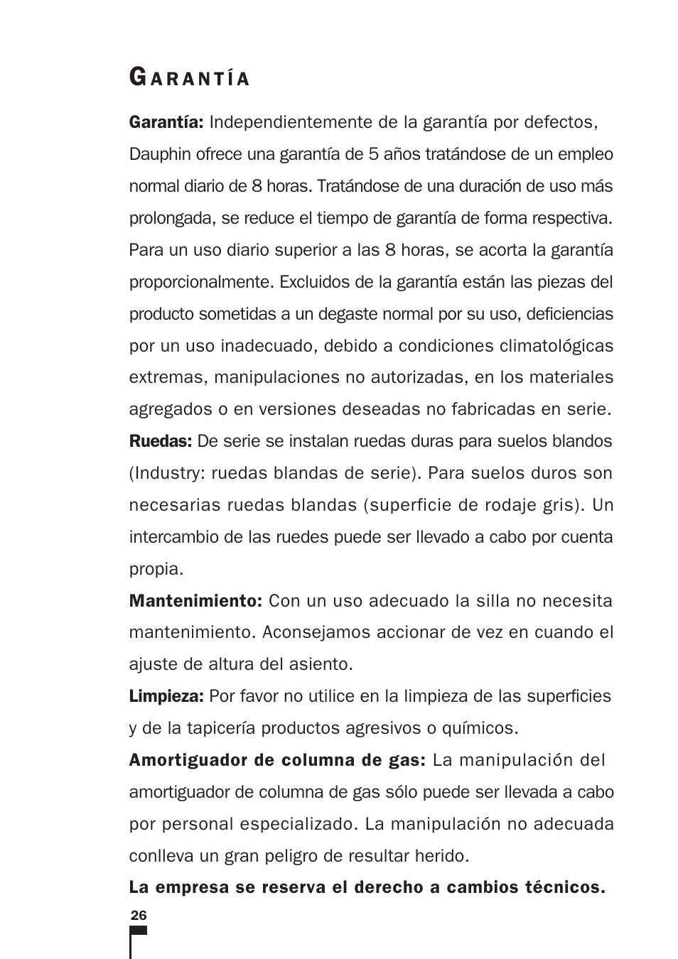 Dauphin IS 19480 User Manual | Page 26 / 50