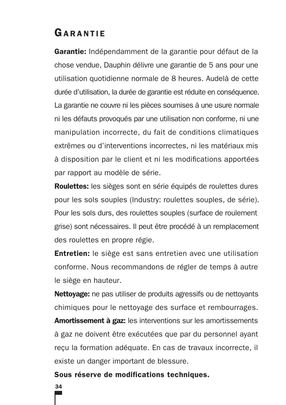 Dauphin IS 19480 User Manual | Page 34 / 50