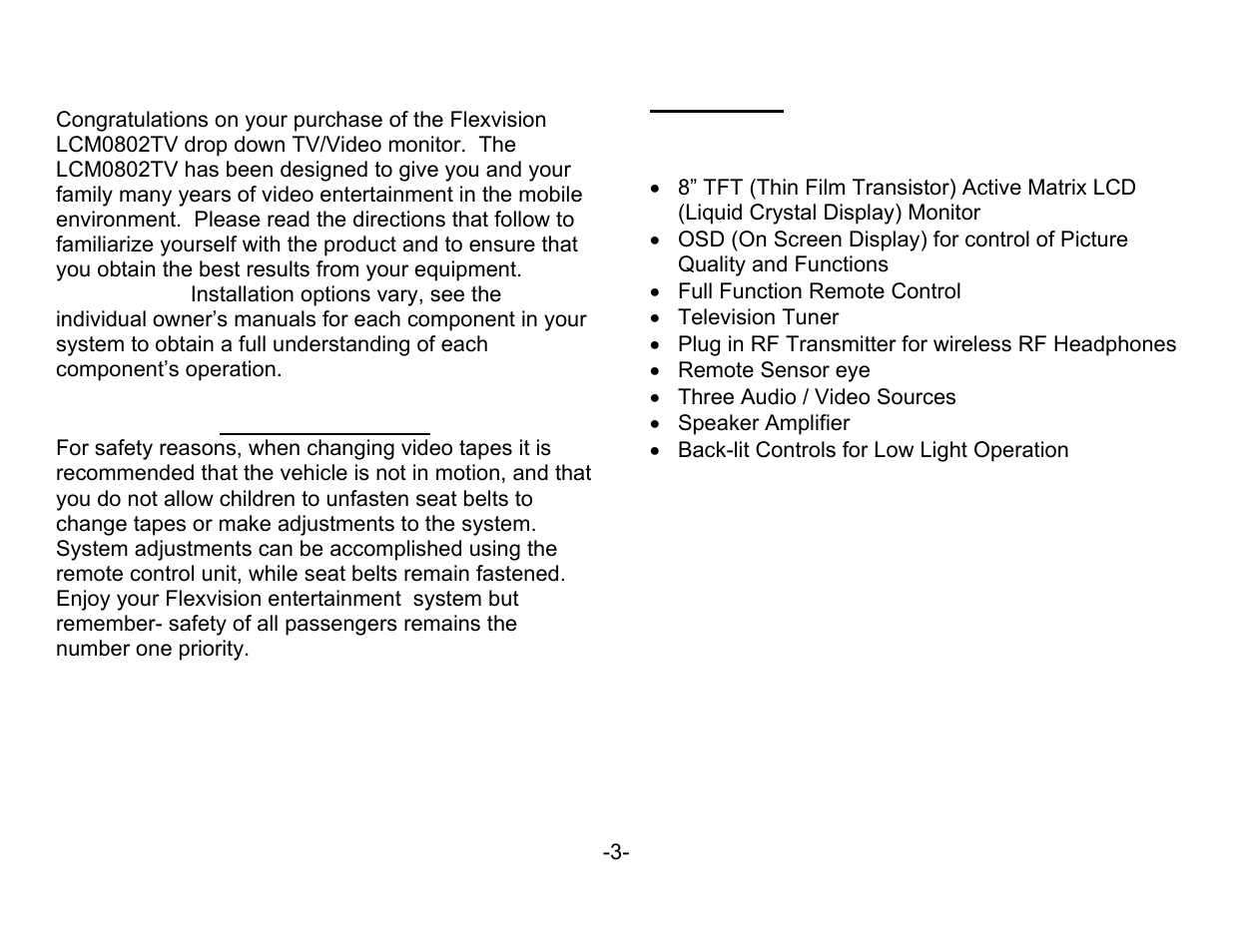 ASA Electronics 856 User Manual | Page 3 / 17