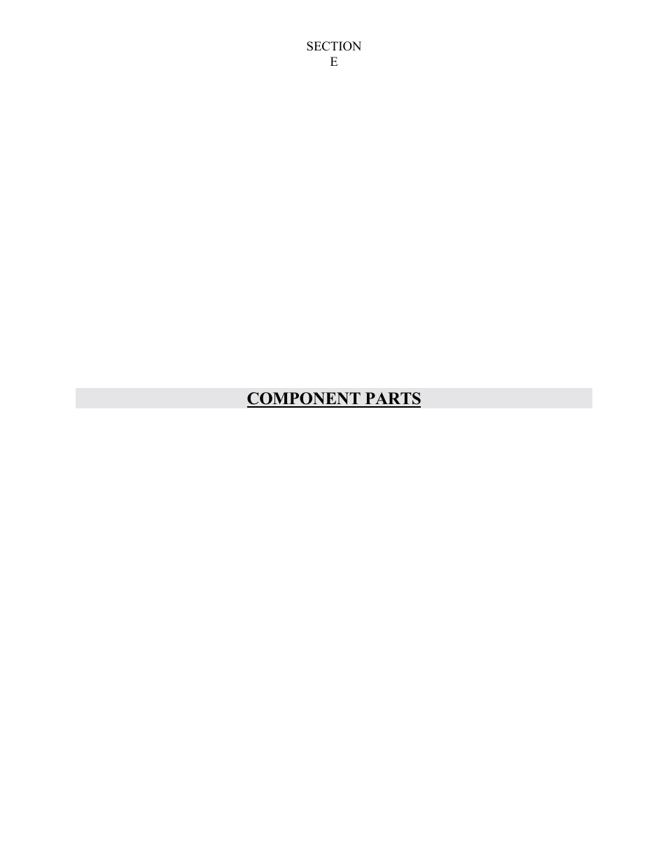 Component parts | Doyon PIZ3 User Manual | Page 22 / 44