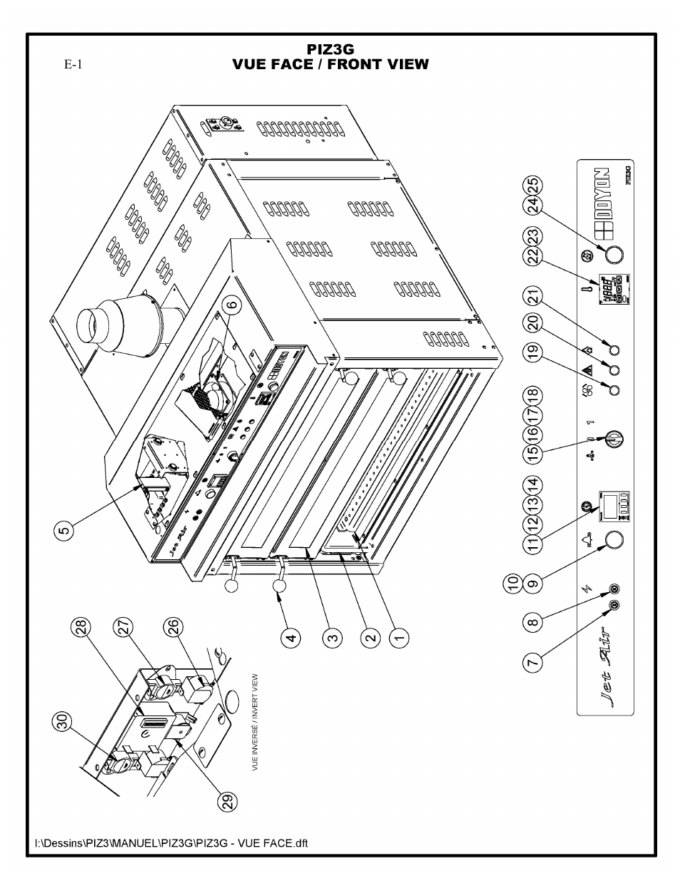 Doyon PIZ3 User Manual | Page 23 / 44