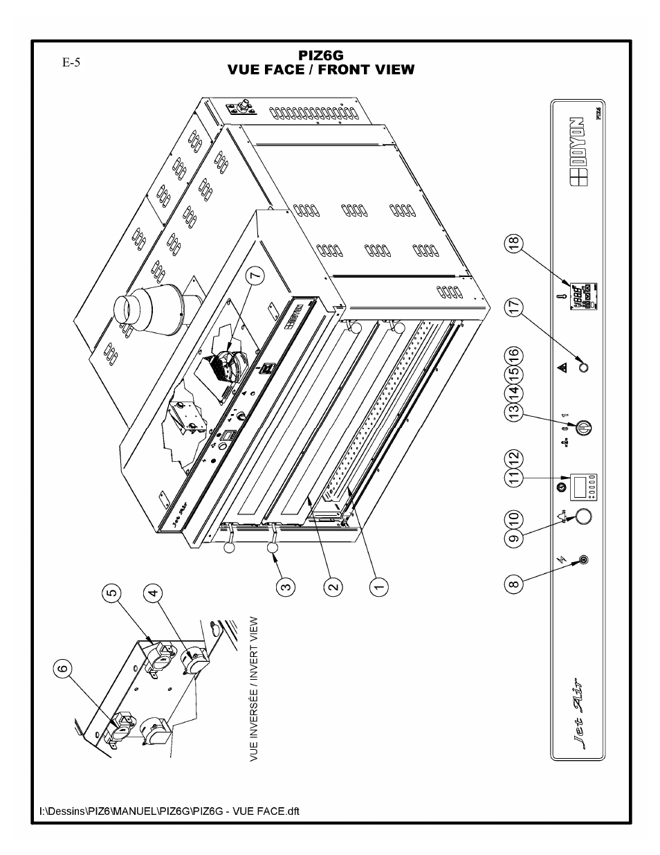 Doyon PIZ3 User Manual | Page 27 / 44