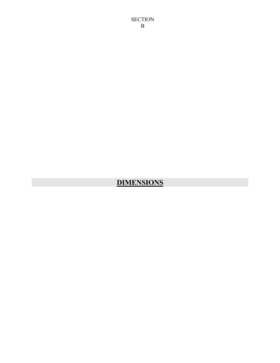 Dimensions | Doyon D20 User Manual | Page 6 / 16