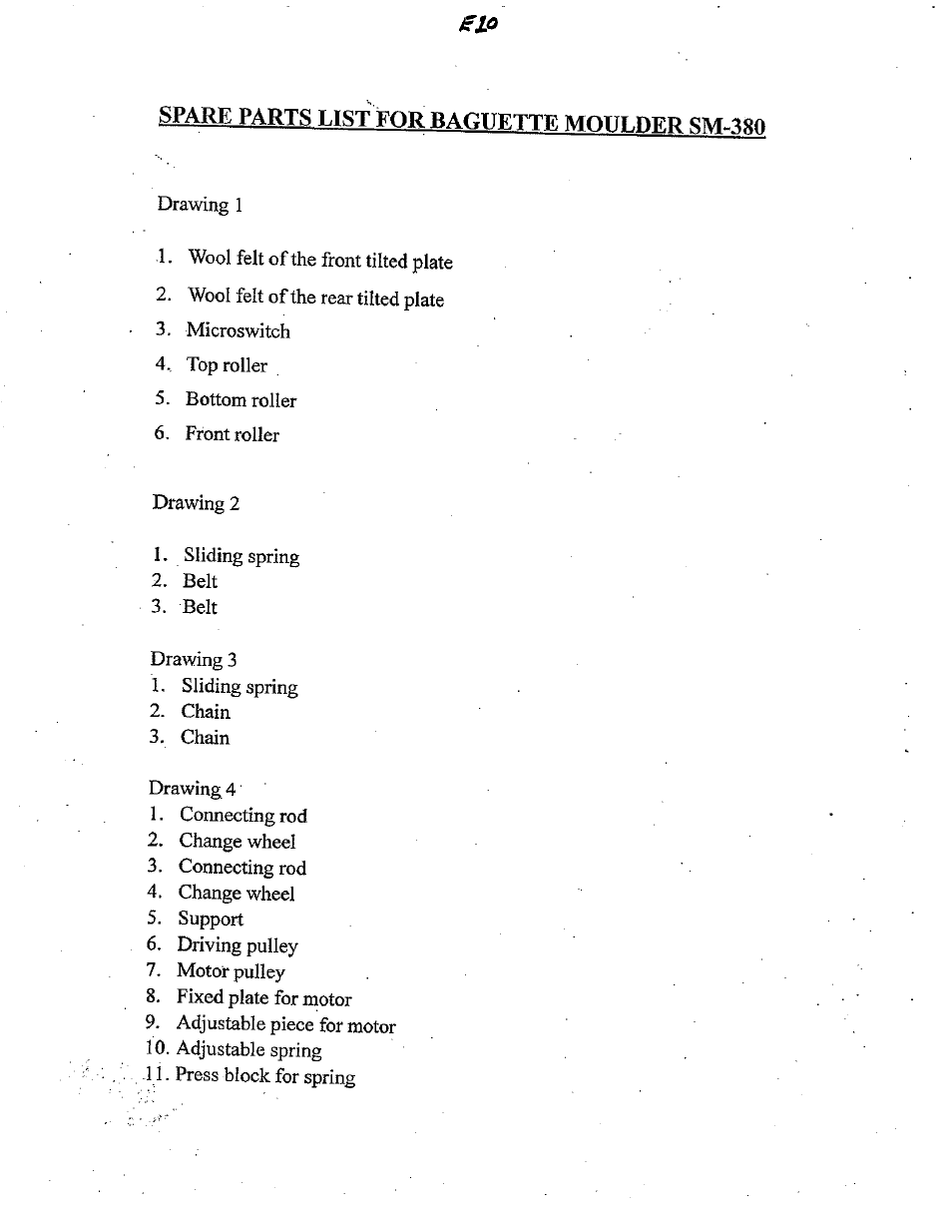 Doyon SM-380 User Manual | Page 19 / 25