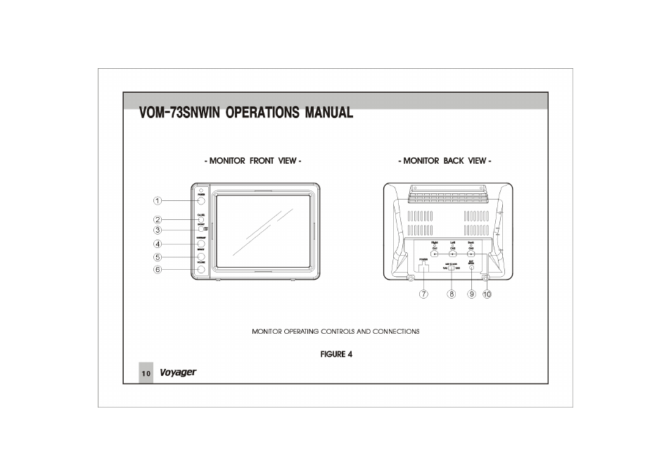 Vom-73snwin operations manual | ASA Electronics VOM-73SNWIN User Manual | Page 11 / 16