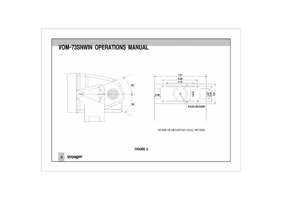Vom-73snwin operations manual | ASA Electronics VOM-73SNWIN User Manual | Page 9 / 16