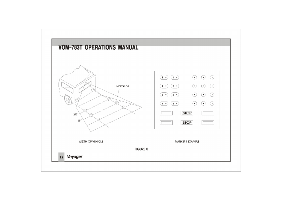 Vom-783t operations manual | ASA Electronics VOYAGER VOM-783T User Manual | Page 13 / 16