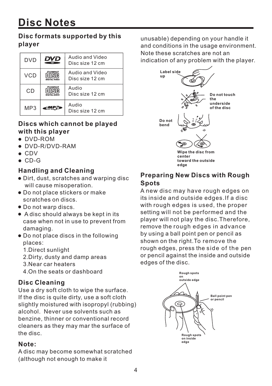 EXONIC EXD 4500T User Manual | Page 4 / 36