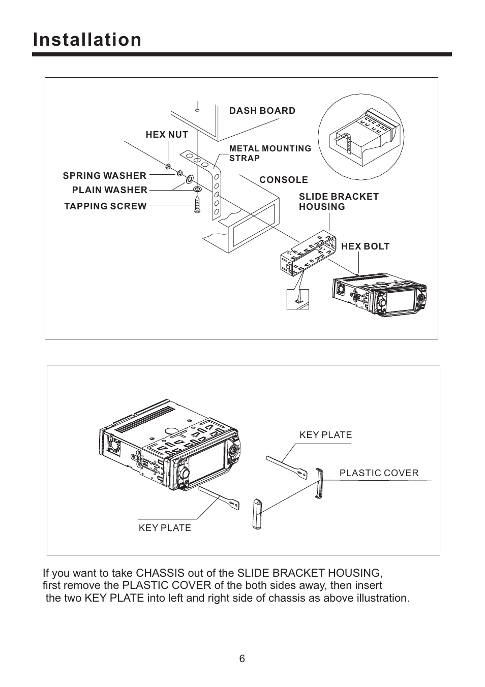Installation | EXONIC EXD 4500T User Manual | Page 6 / 36