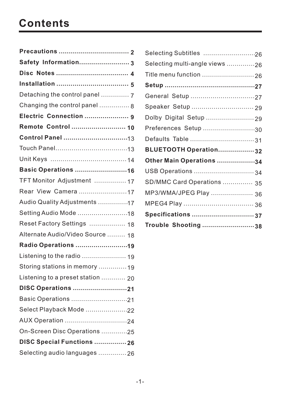 EXONIC EXD 6505 User Manual | 38 pages