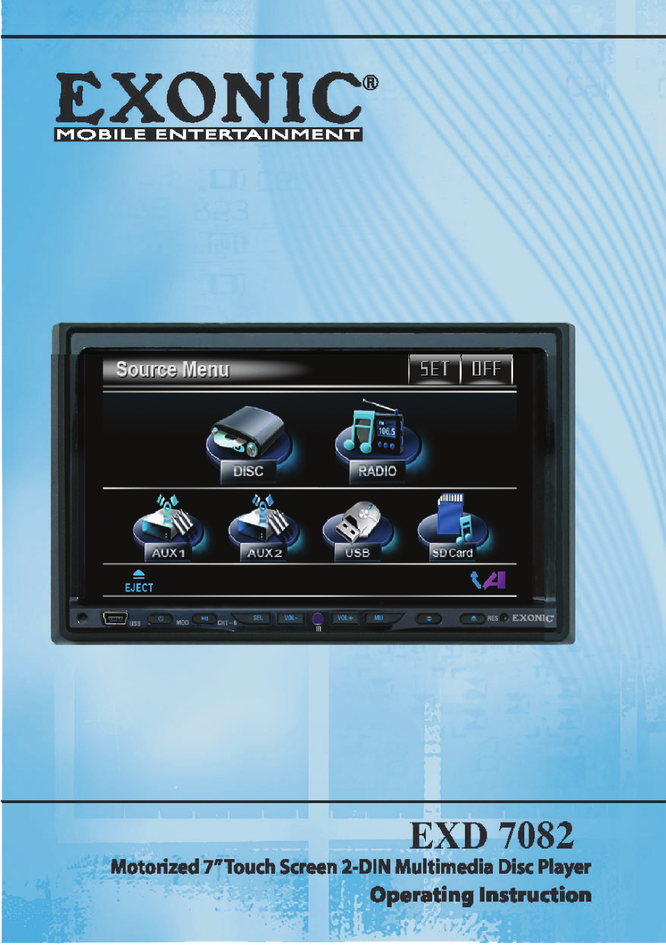 EXONIC EXD 7082 User Manual | 35 pages