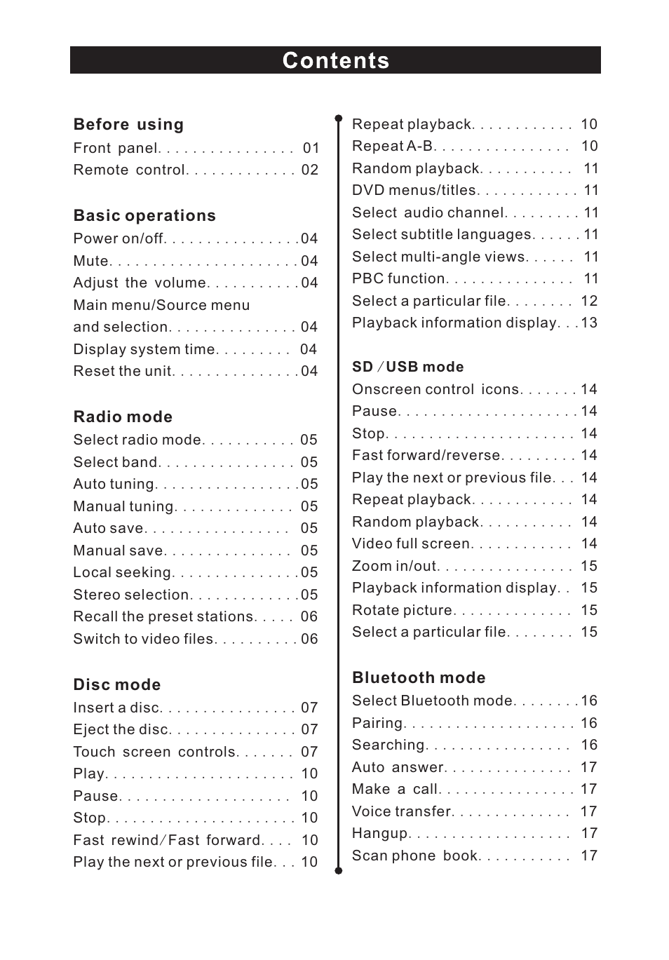 EXONIC EXD 7088 User Manual | Page 3 / 38