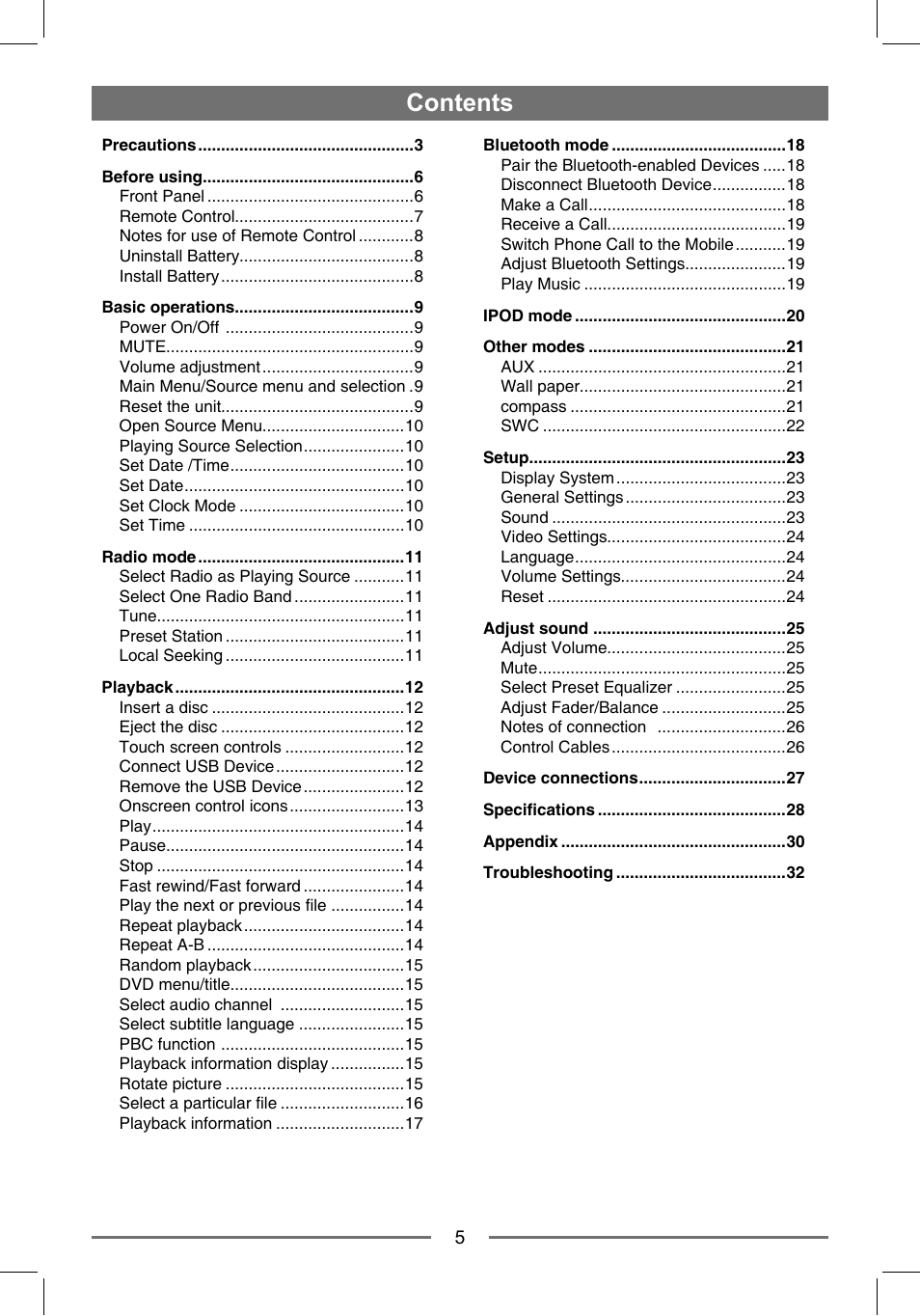 EXONIC EXD 7088GPS1 User Manual | Page 4 / 32