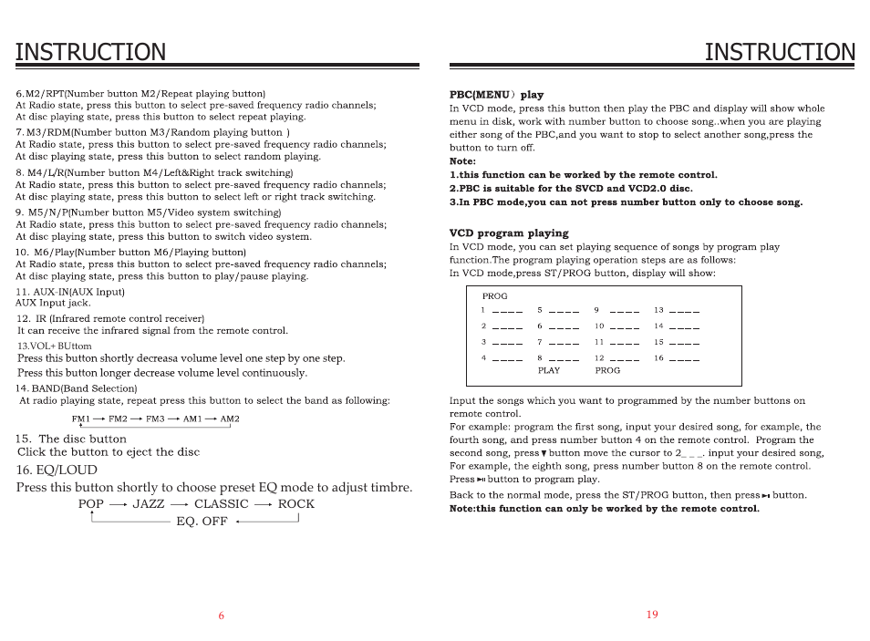 Instruction | EXONIC EXD 8095 User Manual | Page 6 / 12