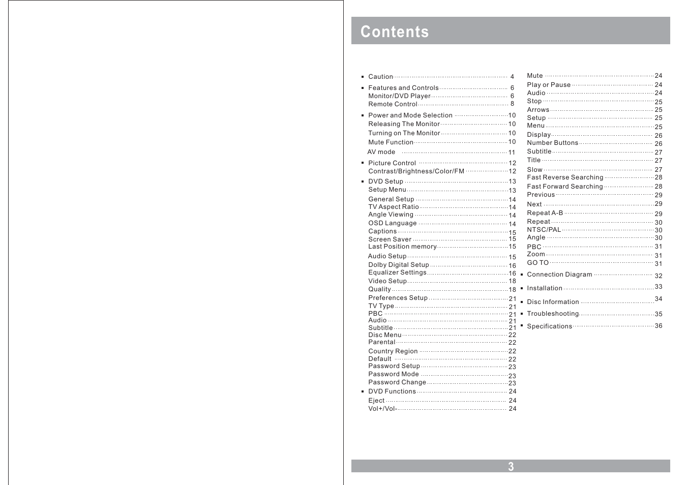 EXONIC EXM 110HP User Manual | Page 3 / 20